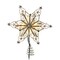 Kurt Adler 10-Light LED Star with Twisted Scroll Accents Tree Topper